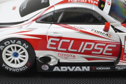 1:43 EBBRO 43906 Lexus Eclipse Advan SC430 Super GT500 2007 #25 White/Red model car