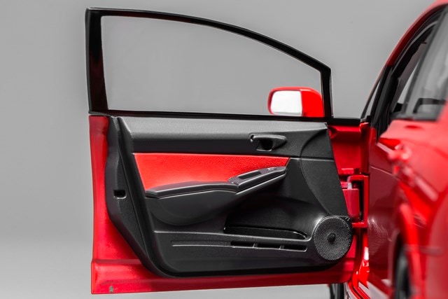 [ Pre-order ] M85415 MOTORHELIX 1:18 Scale Honda Civic Type R (FD2) MUGEN RR Milano Red