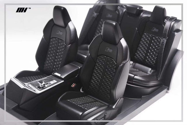 MOTORHELIX 1:18 Scale Audi RS6 Avan C8 2019 Black