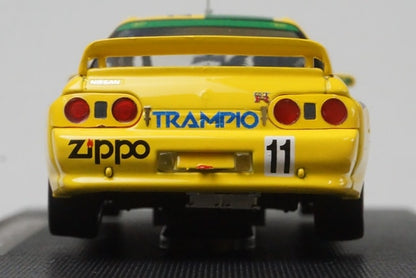 1:43 EBBRO 44156 Nissan BP Trampio Skyline Gr.A 1993 #11 Yellow model car