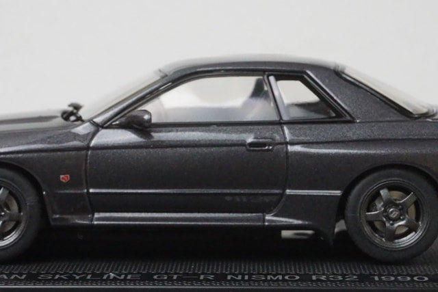 1:43 EBBRO 44131 Nissan Skyline GT-R Nismo R32 1990 Gun Gray model car