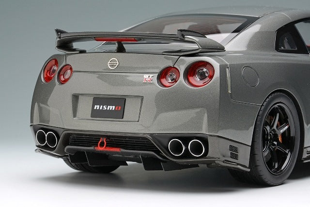 [ Pre-order ] EML173 Make Up EIDOLON 1:18 Nissan GT-R (NISMO R35 CRS Version) 2013 Dark Metal Gray