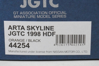 1:43 EBBRO 44254 Nissan ARTA Skyline R33 JGTC 1998 #50 High Downforce model car