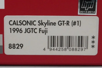 1:43 HPI 8829 Ebro Custom Nissan Calsonic Skyline GT-R JGTC Fuji 1996 #1
