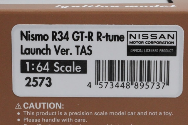 1:64 ignition model IG2573 Nissan NISMO R34 GT-R R-tune Launch Ver. TAS