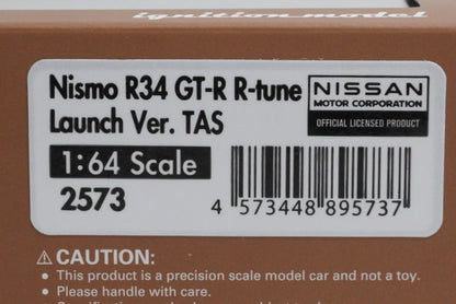 1:64 ignition model IG2573 Nissan NISMO R34 GT-R R-tune Launch Ver. TAS