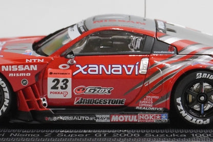 1:43 EBBRO 43829 Nissan Xanavi Nismo Z Super GT 1000km Suzuka 2006 #23 model car