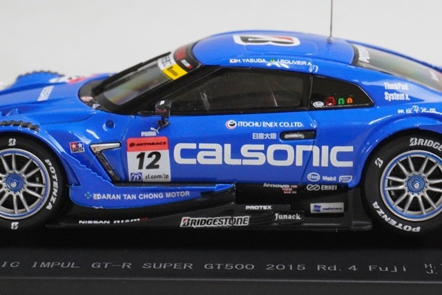 1:43 EBBRO 45278 Nissan Calsonic Impul GT-R Super GT500 Rd.4 Fuji 2015 #12 model car