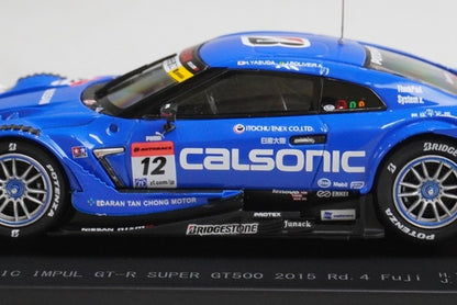 1:43 EBBRO 45278 Nissan Calsonic Impul GT-R Super GT500 Rd.4 Fuji 2015 #12 model car