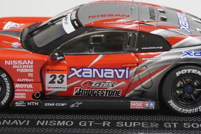 1:43 EBBRO Motoyama Custom Nissan Xanavi Nismo GT-R Super GT 2008 #23