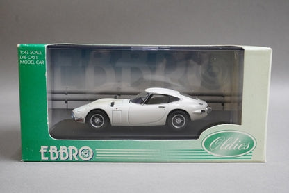 1:43 EBBRO 43500 Toyota 2000GT Late Model 1968 model car