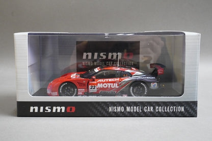 1:43 EBBRO KWAM122015 Dealer Nissan Motul Autech GT-R Super GT500 Fuji 2008 #22 Low Downforce