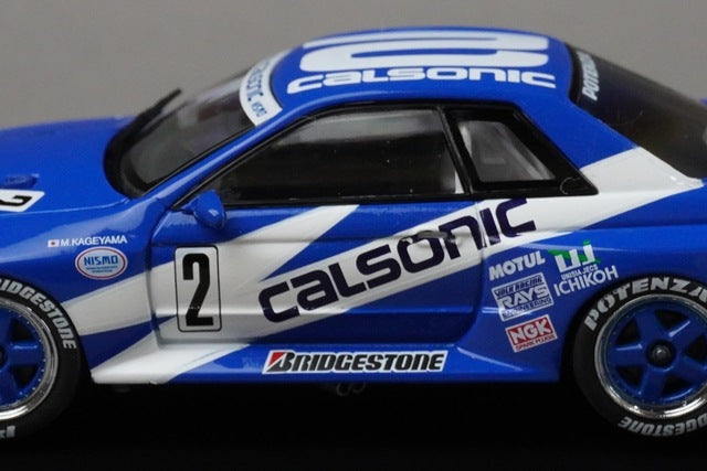 1:43 EBBRO 44646 Nissan Calsonic Skyline GT-R Rd.4 Fuji Champion 1993 #2 model car
