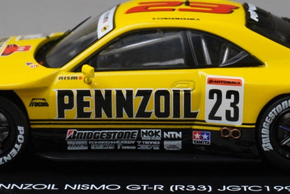 1:43 EBBRO 44191 Nissan Pennzoil Nismo GT-R JGTC 1998 #23 model car