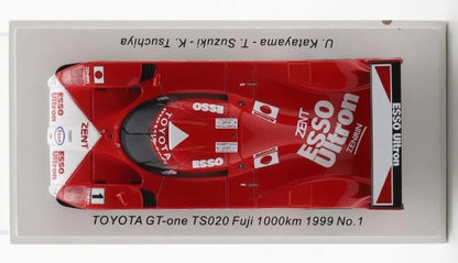 [ Pre-order ] ROMU065 Spark 1:43 Scale Toyota GT-one TS020 Fuji 1000km 1999 No.1 40th Anniversary Model