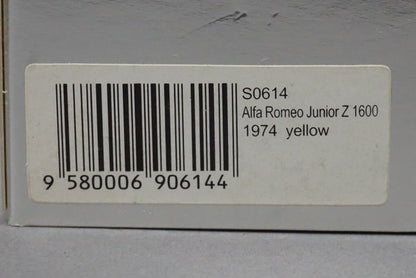 1:43 SPARK S0614 Alfa Romeo Junior Z 1600 1974 model car