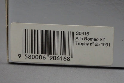 1:43 SPARK S0616 Alfa Romeo SZ Trophy 1991 #65 model car