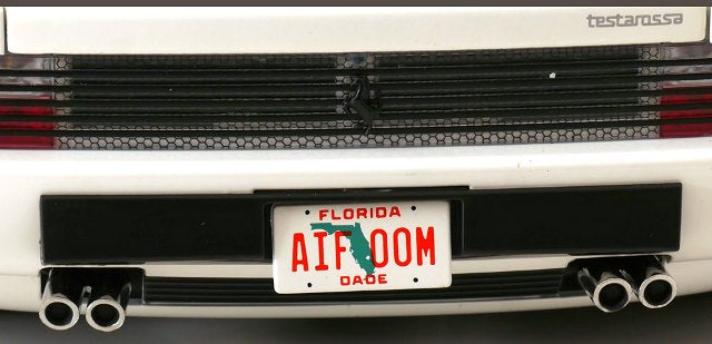 [ Pre-order ] KKDC120203 KK scale 1:12 Ferrari Testarossa Monospeccio US-Version 1984 White