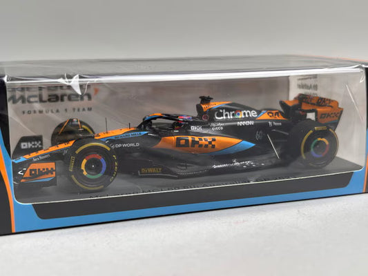 1:43 Spark S8574 McLaren MCL60 Australian GP 8th 2023 #81 model car