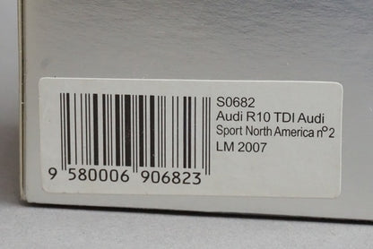 1:43 Spark S0682 Audi R10 TDI Sport North American Le Mans 2007 #2 model car