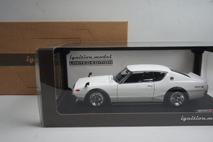 1:18 ignition model IG3453 Nissan Skyline 2000 GT-R (KPGC110) White