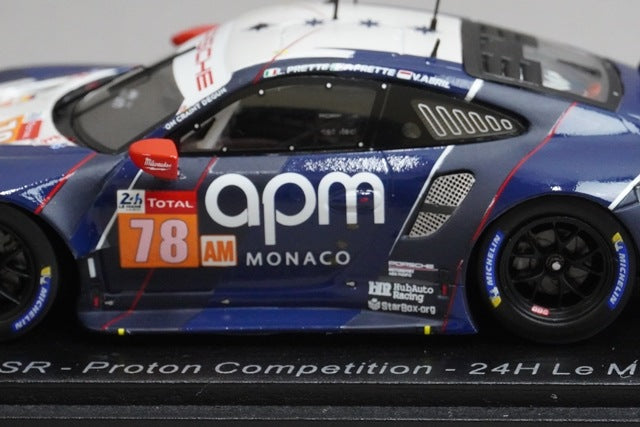 1:43 SPARK S7944 Porsche 911 RSR Proton Competition Le Mans 24H 2019 #78 model car