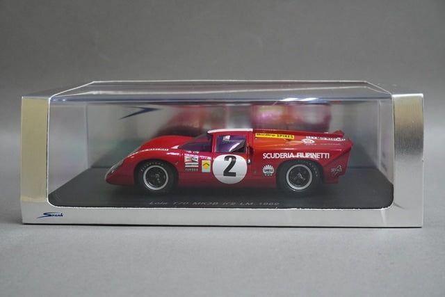 1:43 SPARK S1434 Lola T70 MK3B Le Mans 1969 #2 model car