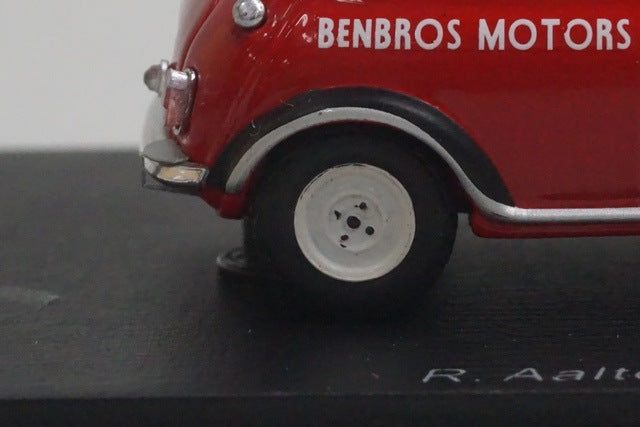 1:43 Spark S2660 Mini Cooper East African Safari 1967 #8 model car