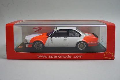 1:43 SPARK SA052 BMW 635 CSi Macau Guia Race Winner 1983 #1 H. Stuck model car