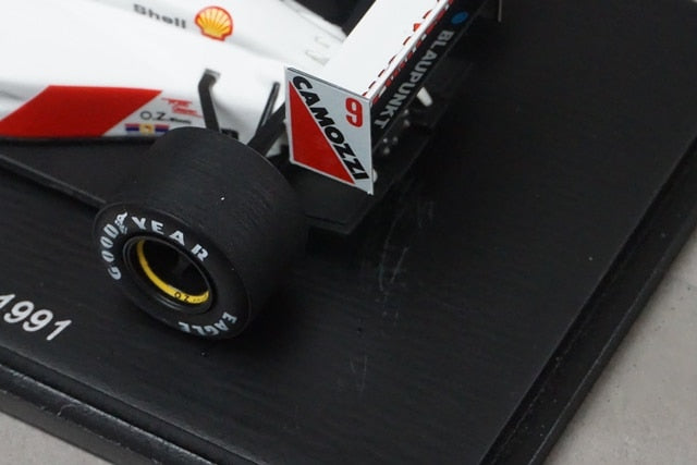 1:43 SPARK S3980 Footwork FA12 Monaco GP 1991 #9 M. Alboreto model car