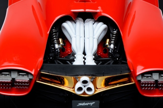 [ Pre-order ] MOTORHELIX 1:18 Nilu 27 NILU GILLES RED