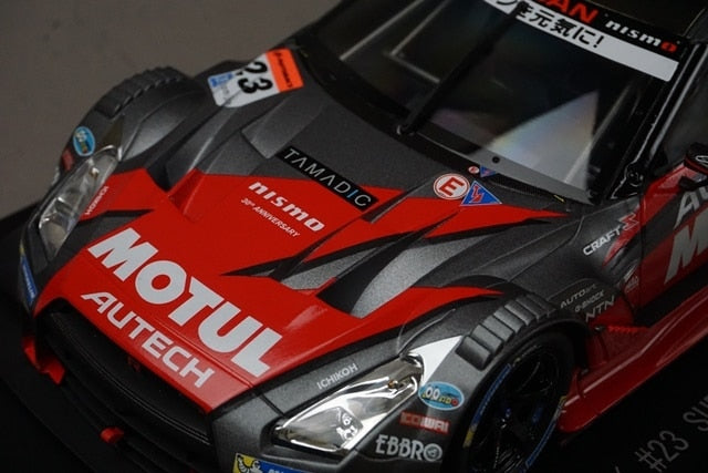 1:18 EBBRO KWAM120003 Dealer Special Order Nissan Motul Autech GT-R Super GT500 2014 #23 Special Pack