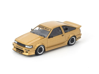 [ Pre-order ] PR640411 POP RACE 1:64 RWB AE86 GOLD
