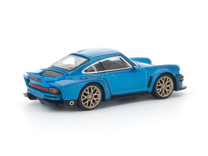 [ Pre-order ] PR640449 POP RACE 1:64 Singer DLS Turbo Metallic Blue