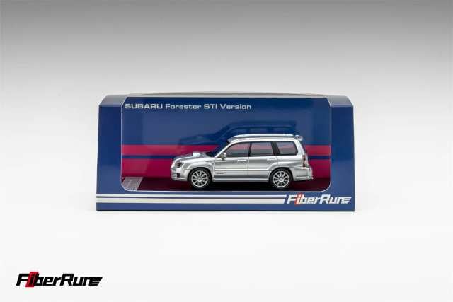 [ Pre-order ] Fiberrun 1:64 Subaru Forester Silver