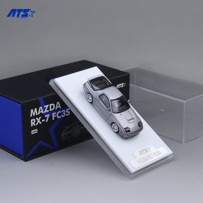 [ Pre-order ] ATS880203 ATS 1:64 Mazda RX-7 Mk2 FC3S Retractable Headlight Silver Grey