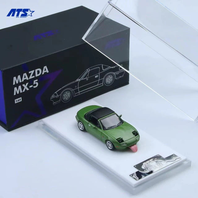 [ Pre-order ] ATS880105 ATS 1:64 Mazda Eunos Roadster MX-5 Eunos Roadster (NA/Miata) Green