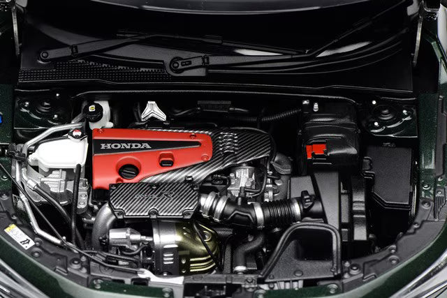 [ Pre-order ] M85327 MOTORHELIX 1:18 Honda Civic TYPE R (FL5) Customized Pearl Dark Green