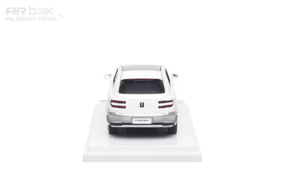 [ Pre-order ] 670221201 AR Box [ Almost Real Model ] 1:64 Toyota Century SUV G70 2023 White-Silver