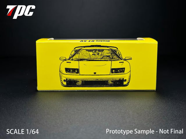 [ Pre-order ] TPC 1:64 Diablo GT-R Lemon Yellow SV