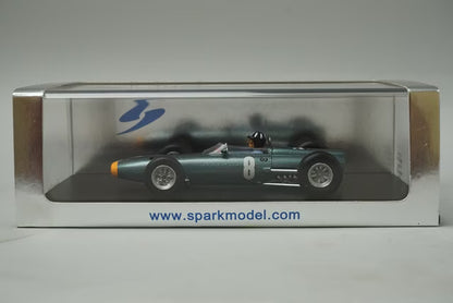 1:43 Spark S1156 BRM P261 Winner Monaco GP 1964 #8 G.Hill