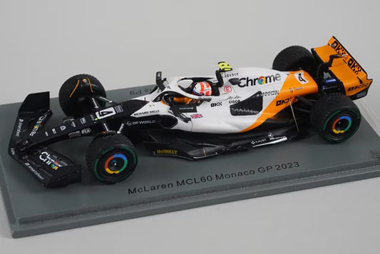 1:43 Spark S8583 McLaren MCL60 Monaco GP 2023 #4 L. Norris