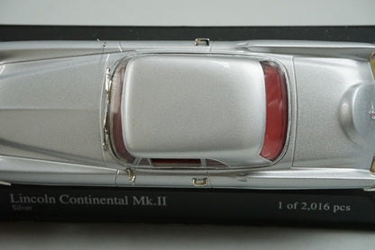 1:43 MINICHAMPS 400082301 Lincoln Continental MKII 1956 Silver model car