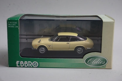 1:43 EBBRO 43401 Isuzu 117 Coupe Light Yellow