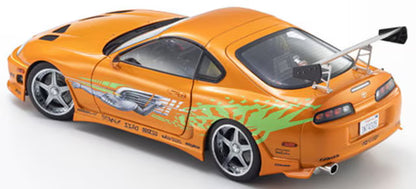 KS08975FF KYOSHO 1:18 Toyota Supra Turbo 1994 "Fast & Furious" (Orange Pearl)