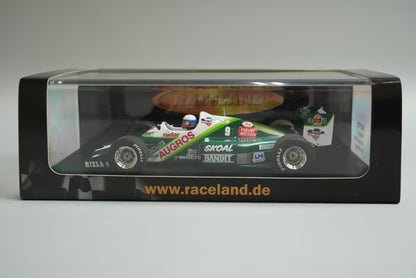 1:43 Spark RS1776 Raceland Custom RAM 03 Hart Turbo F1 German GP 1985 #9 M. Winkelhock