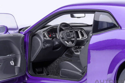 [ Pre-order ] 71768 AUTOart 1:18 Dodge Challenger SRT Super Stock 2023 (Pearl Purple <PLUM CRAZY>)