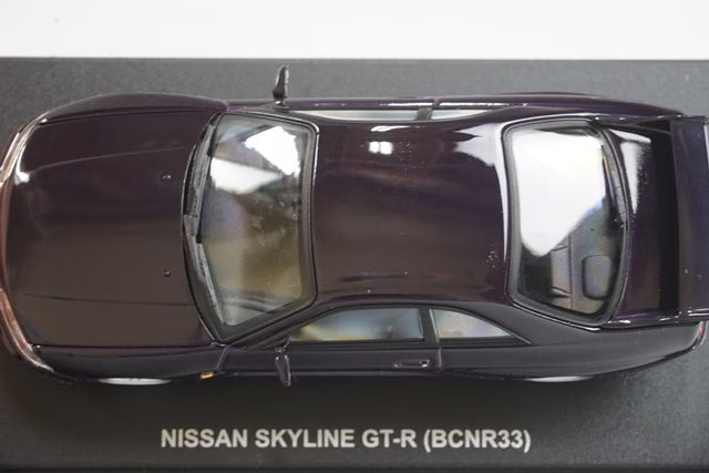 1:43 KYOSHO 03341MP Nissan Skyline GT-R (BCNR33) 1995 Midnight Purple