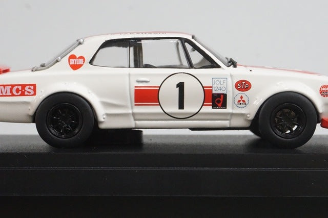 1:43 RAI'S H7437101 Nissan Skyline GT-R Racing (KPGC10) Fuji Grand Championship 1971 #1 Kunimitsu Takahashi