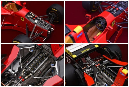 K852 Model Factory Hiro 1:12 Fulldetail Kit 412T2 1995 Rd.6 Canadian GP Winner #27 Jean Alesi / #28 Gerhard Berger